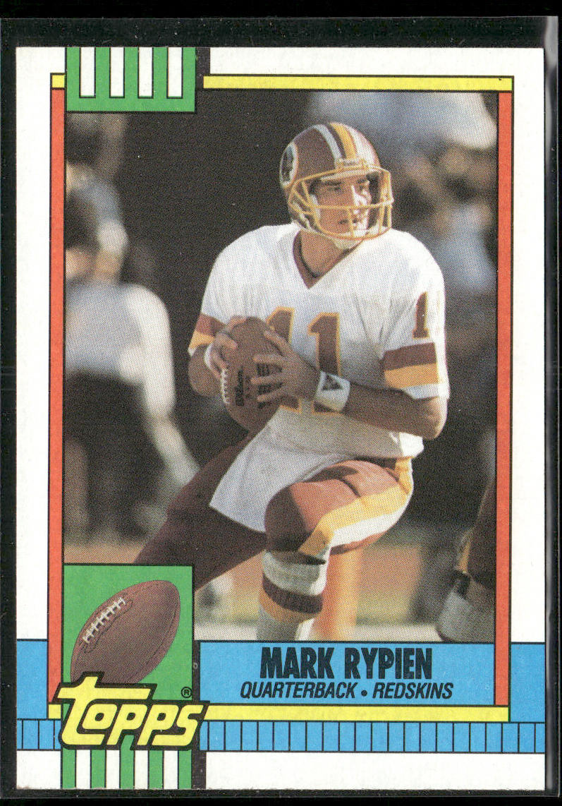 Mark Rypien 1990 Topps #133b Washington Redskins