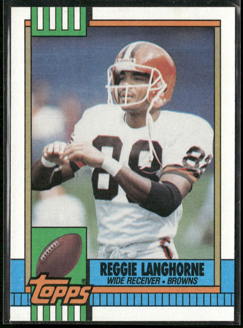 Reggie Langhorne 1990 Topps #171b Cleveland Browns