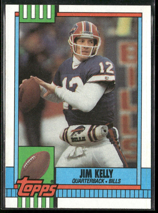 Jim Kelly 1990 Topps #207 Buffalo Bills