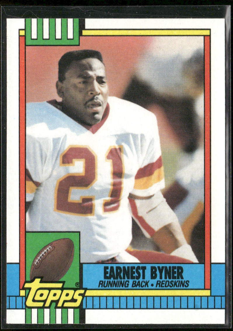 Earnest Byner 1990 Topps #121 Washington Redskins