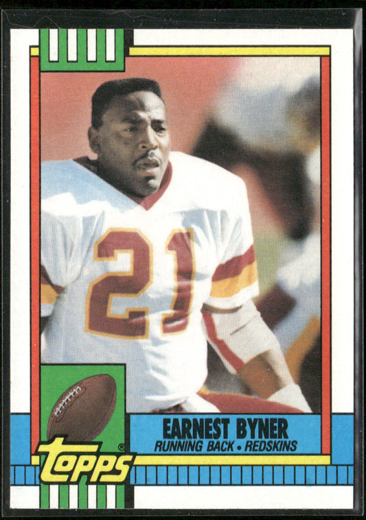 Earnest Byner 1990 Topps #121 Washington Redskins