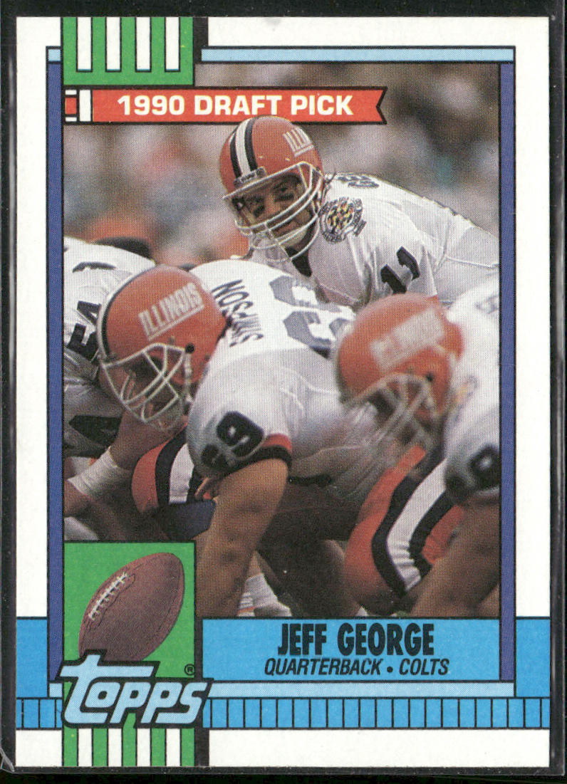 Jeff George 1990 Topps #298 RC Indianapolis Colts