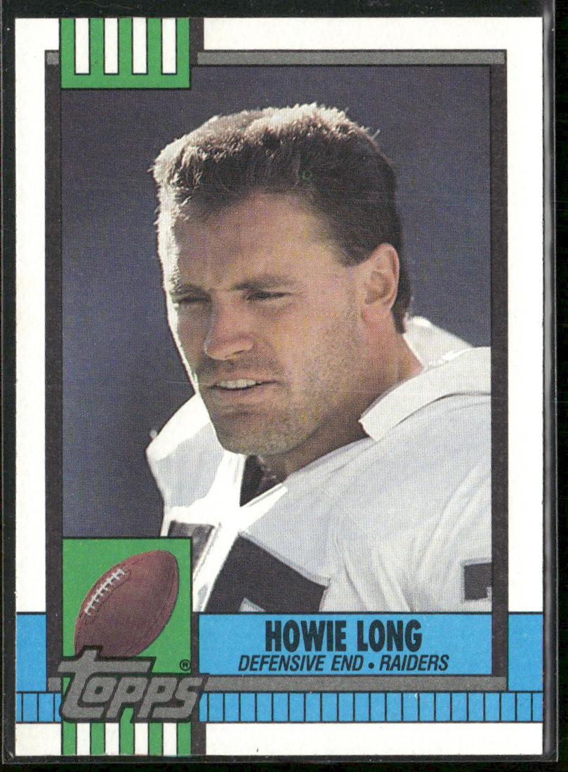 Howie Long 1990 Topps #284 Los Angeles Raiders