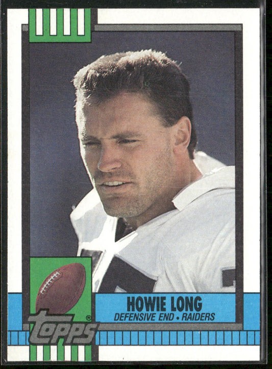 Howie Long 1990 Topps #284 Los Angeles Raiders