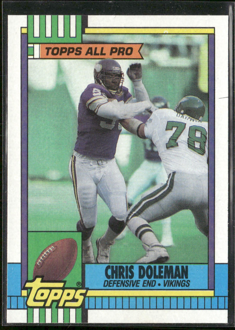 Chris Doleman 1990 Topps #108 Minnesota Vikings