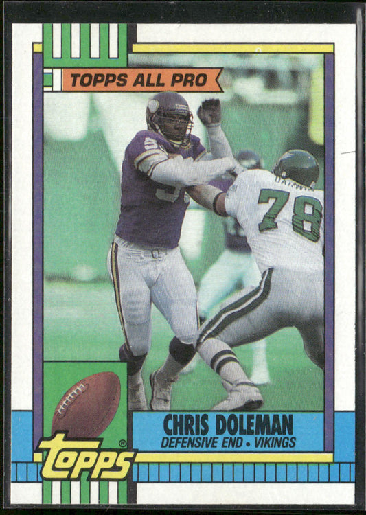 Chris Doleman 1990 Topps #108 Minnesota Vikings