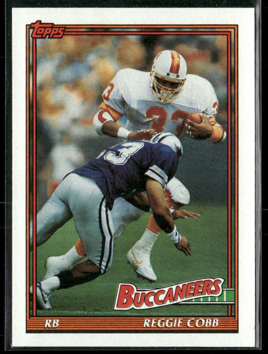 Reggie Cobb 1991 Topps #489 Tampa Bay Buccaneers
