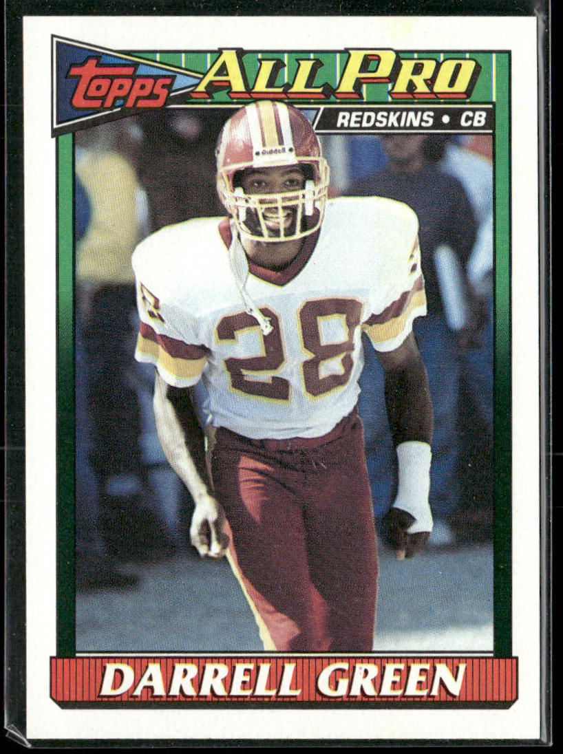 Darrell Green 1991 Topps #191 Washington Redskins