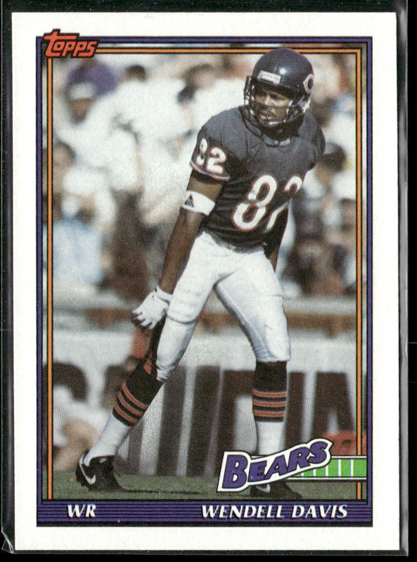 Wendell Davis 1991 Topps #174 Chicago Bears