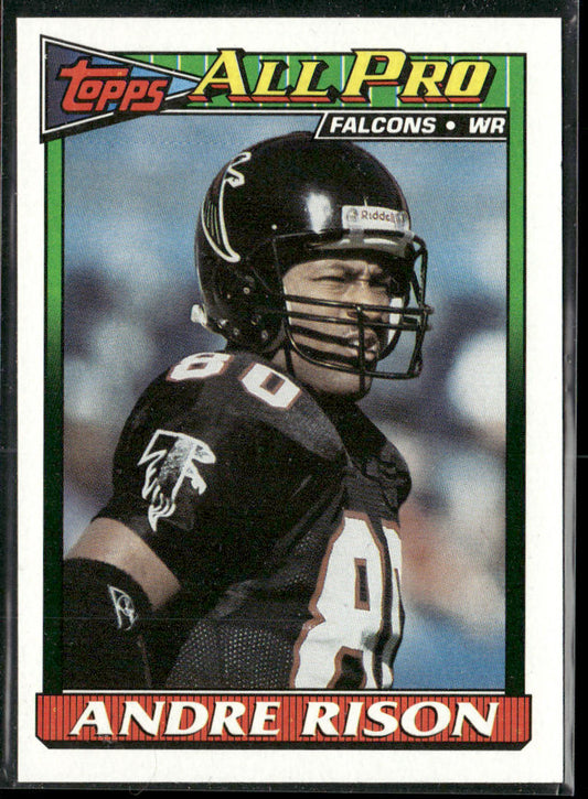 Andre Rison 1991 Topps #575 Atlanta Falcons