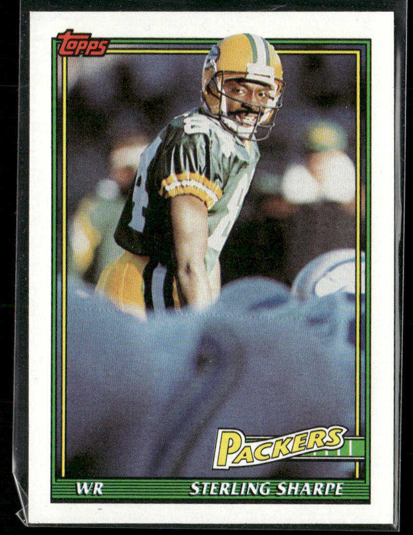 Sterling Sharpe 1991 Topps #456 Green Bay Packers