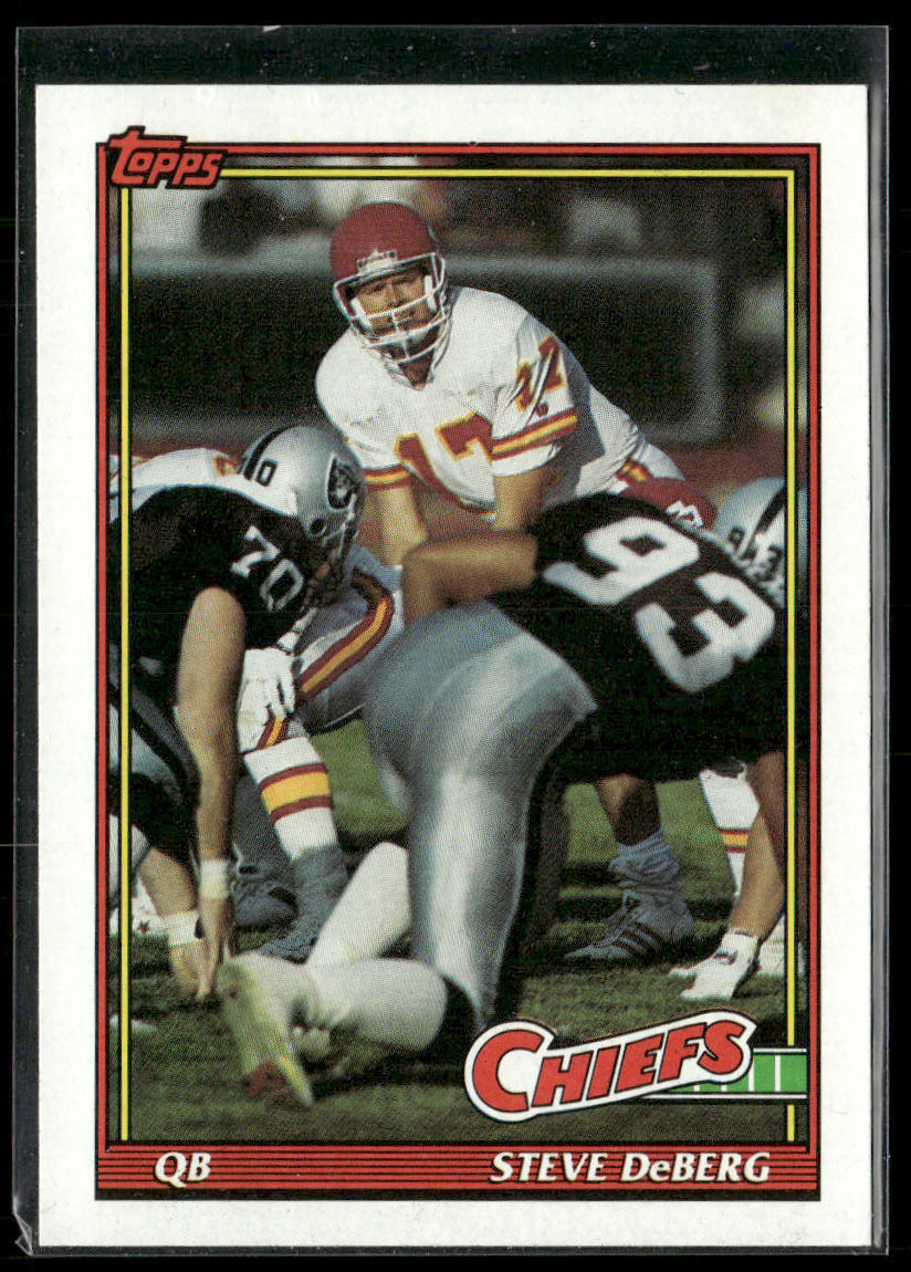 Steve DeBerg 1991 Topps #137 Kansas City Chiefs