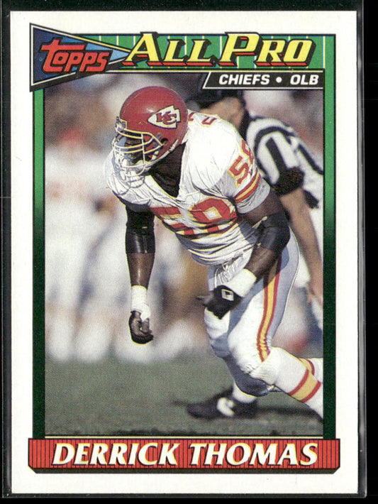 Derrick Thomas 1991 Topps #143 Kansas City Chiefs