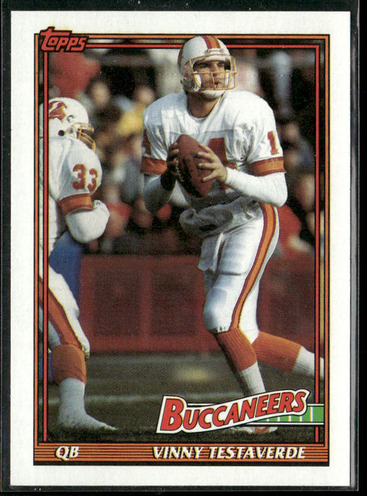 Vinny Testaverde 1991 Topps #491 Tampa Bay Buccaneers