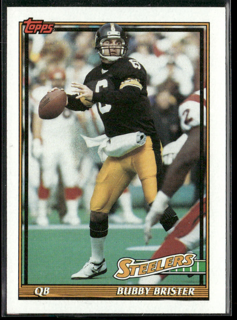 Bubby Brister 1991 Topps #299 Pittsburgh Steelers