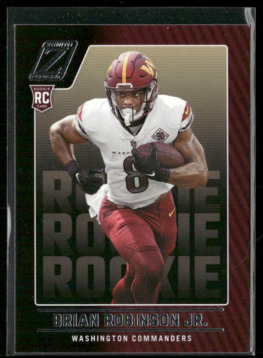 Brian Robinson Jr. 2022 Zenith Retail #127 RC Washington Commanders