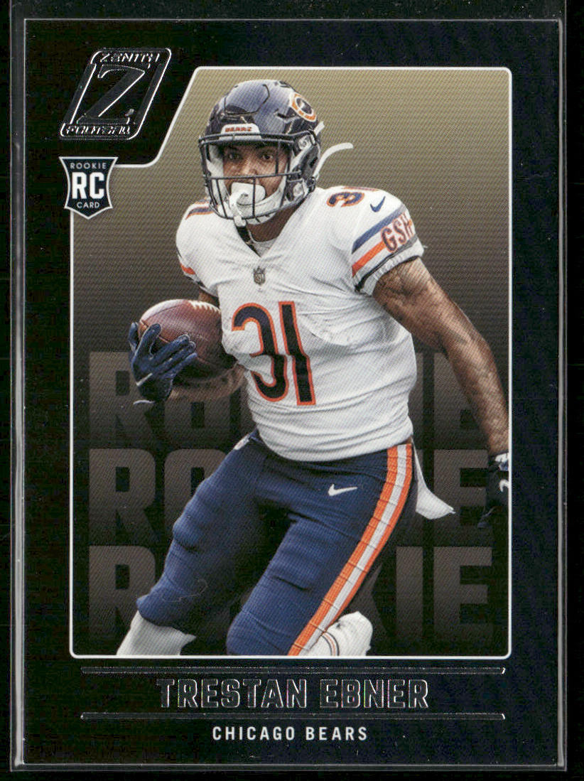 Trestan Ebner 2022 Zenith Retail #182 RC Chicago Bears