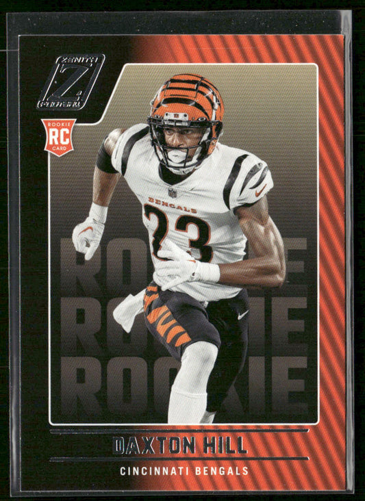 Daxton Hill 2022 Zenith Retail #188 RC Cincinnati Bengals