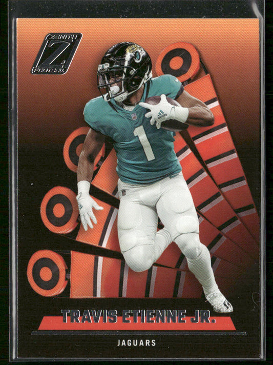 Travis Etienne Jr. 2022 Zenith Retail #60 Jacksonville Jaguars