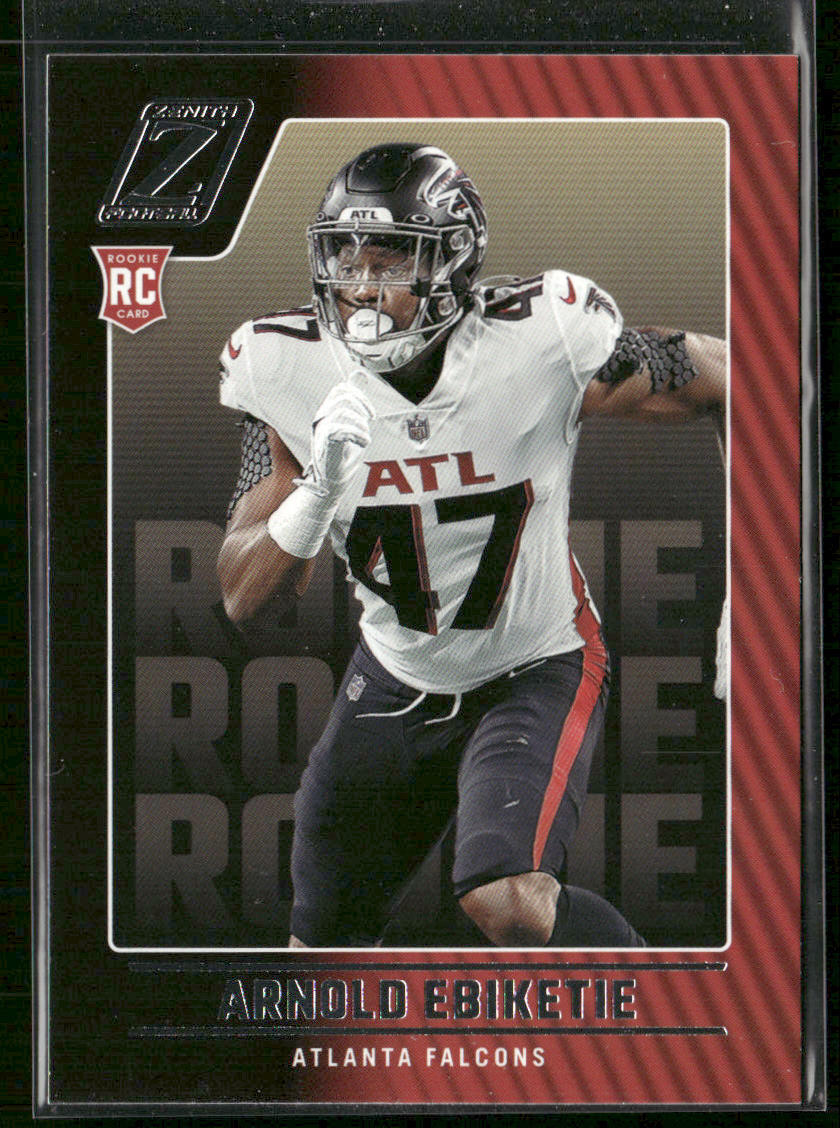 Arnold Ebiketie 2022 Zenith Retail #152 RC Atlanta Falcons