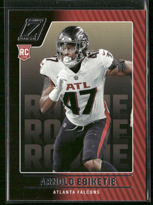 Arnold Ebiketie 2022 Zenith Retail #152 RC Atlanta Falcons