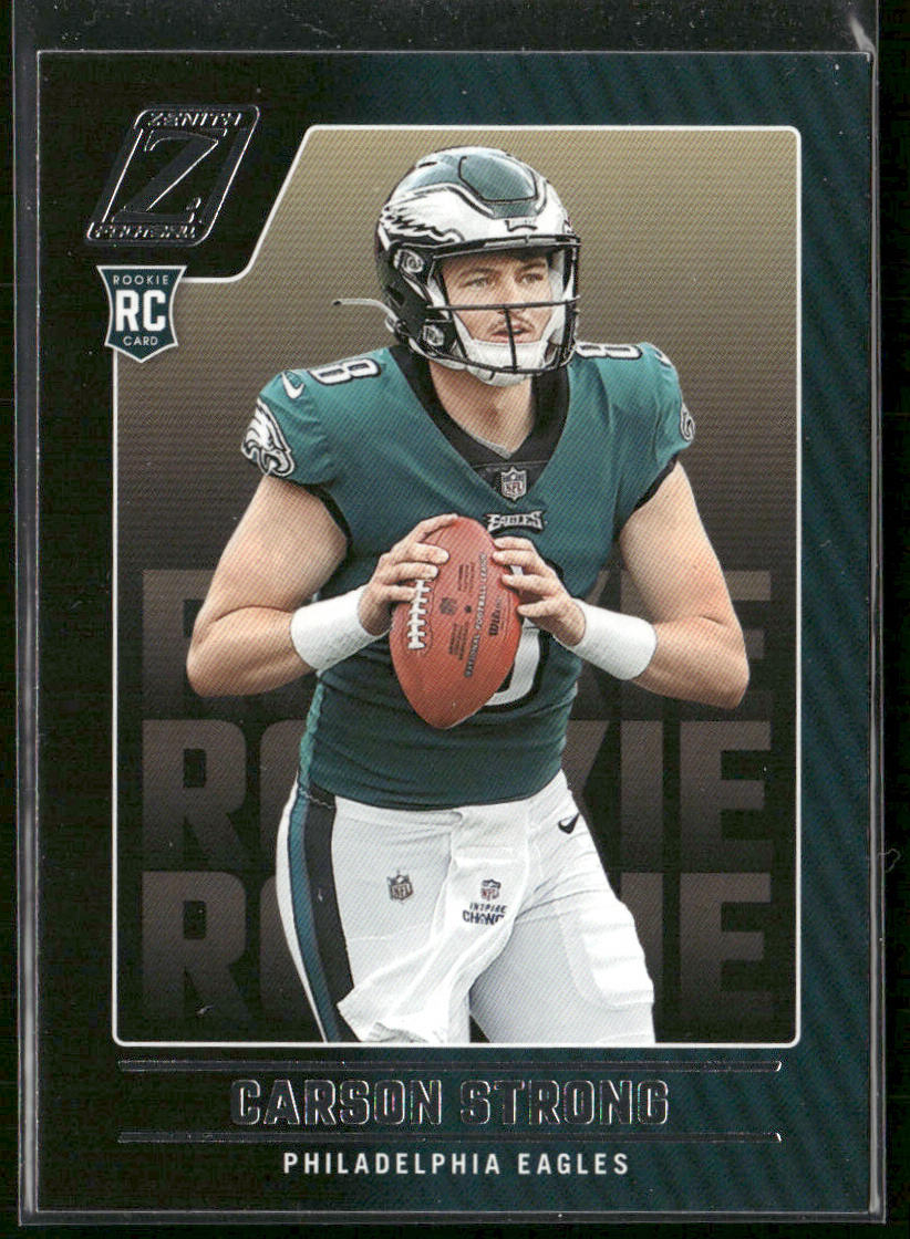Carson Strong 2022 Zenith Retail #111 RC Philadelphia Eagles