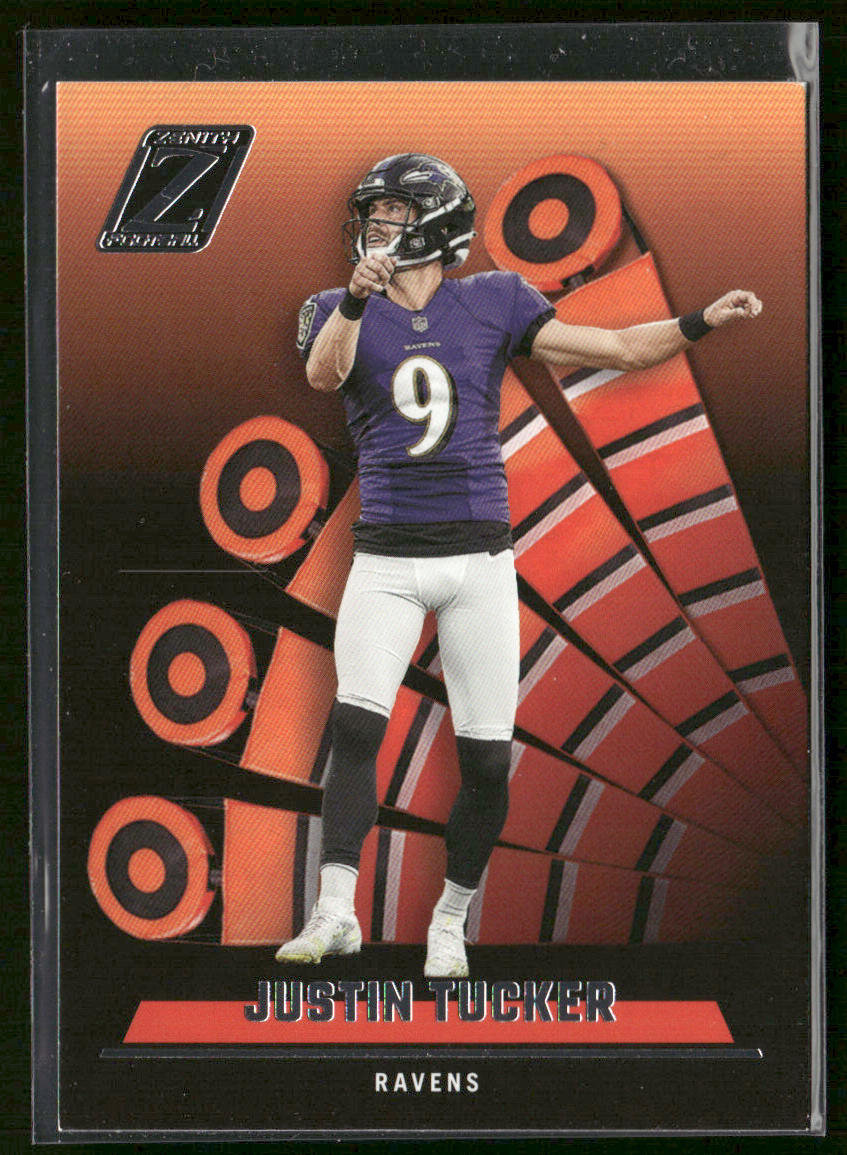 Justin Tucker 2022 Zenith Retail #29 Baltimore Ravens