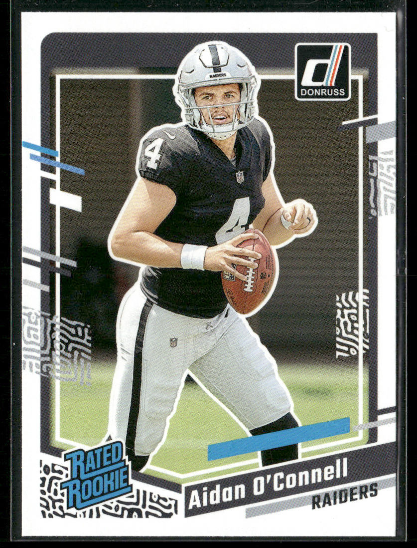 Aidan O'Connell 2023 Donruss #360 RC Las Vegas Raiders