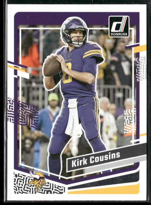 Kirk Cousins 2023 Donruss #197 Minnesota Vikings