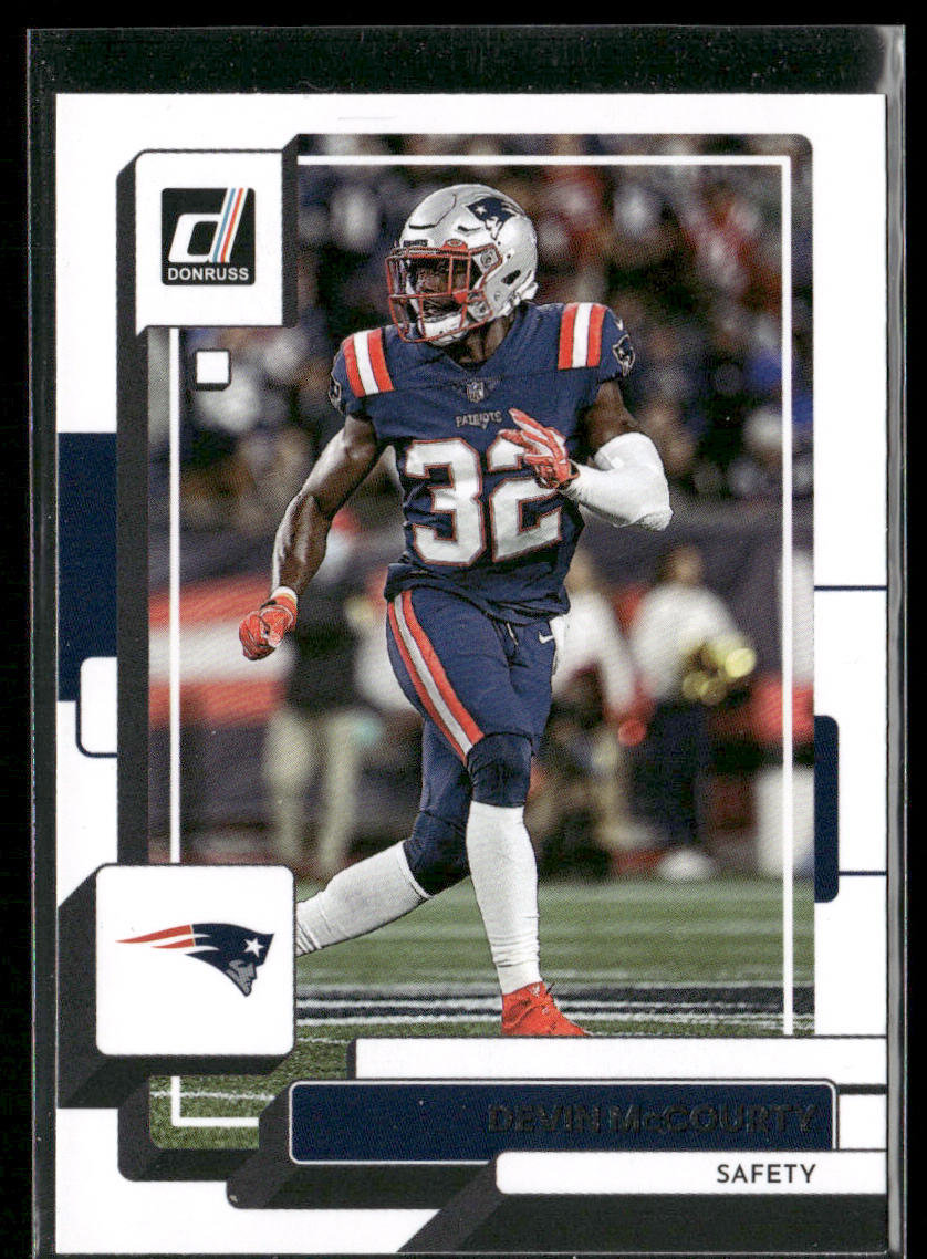 Devin McCourty 2022 Donruss #139 New England Patriots