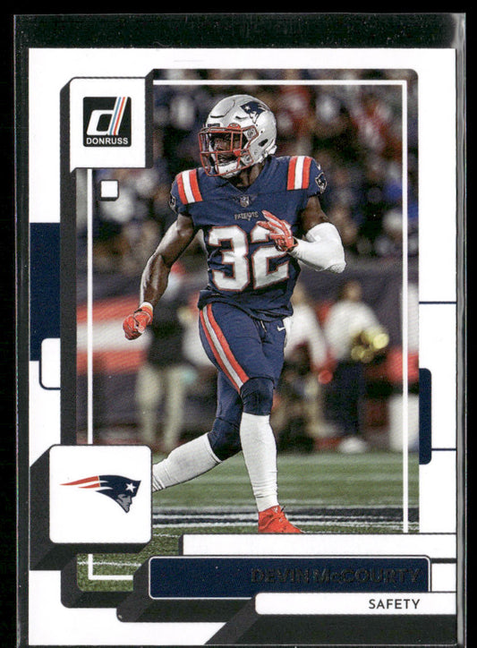 Devin McCourty 2022 Donruss #139 New England Patriots