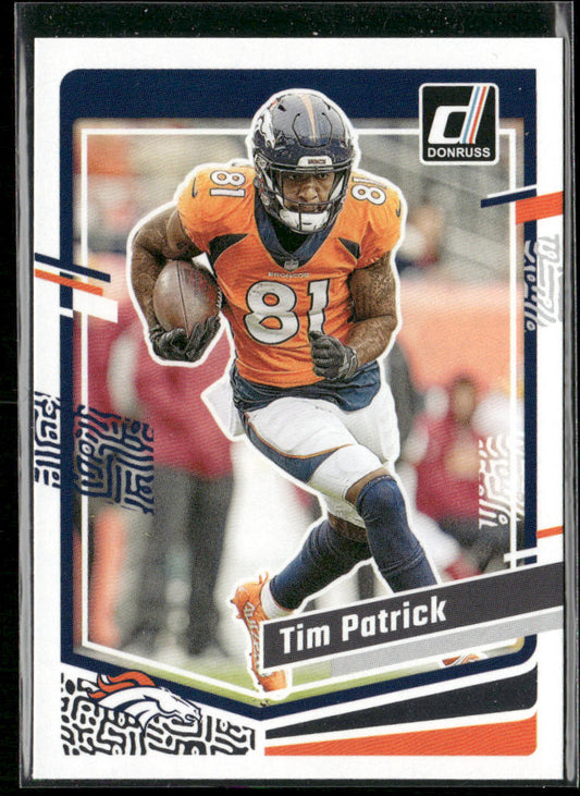 Tim Patrick 2023 Donruss #89 Denver Broncos