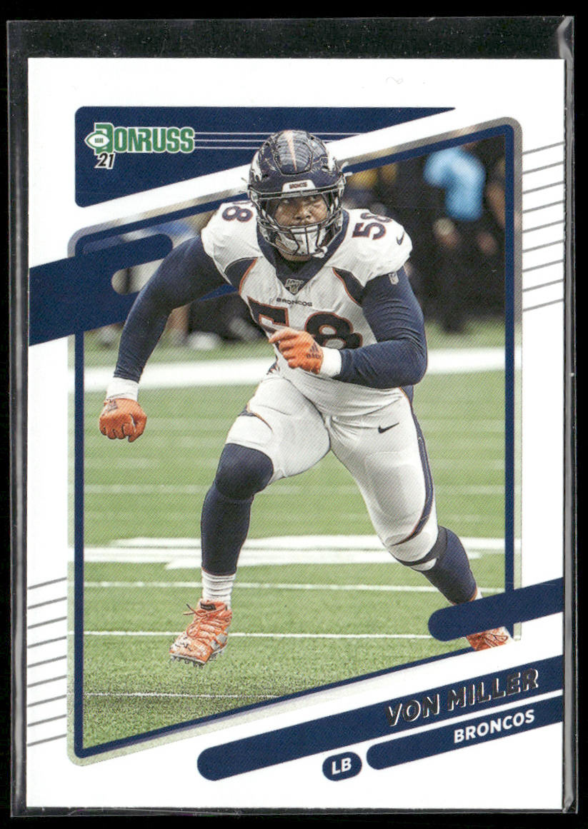 Von Miller 2021 Donruss #181 Denver Broncos
