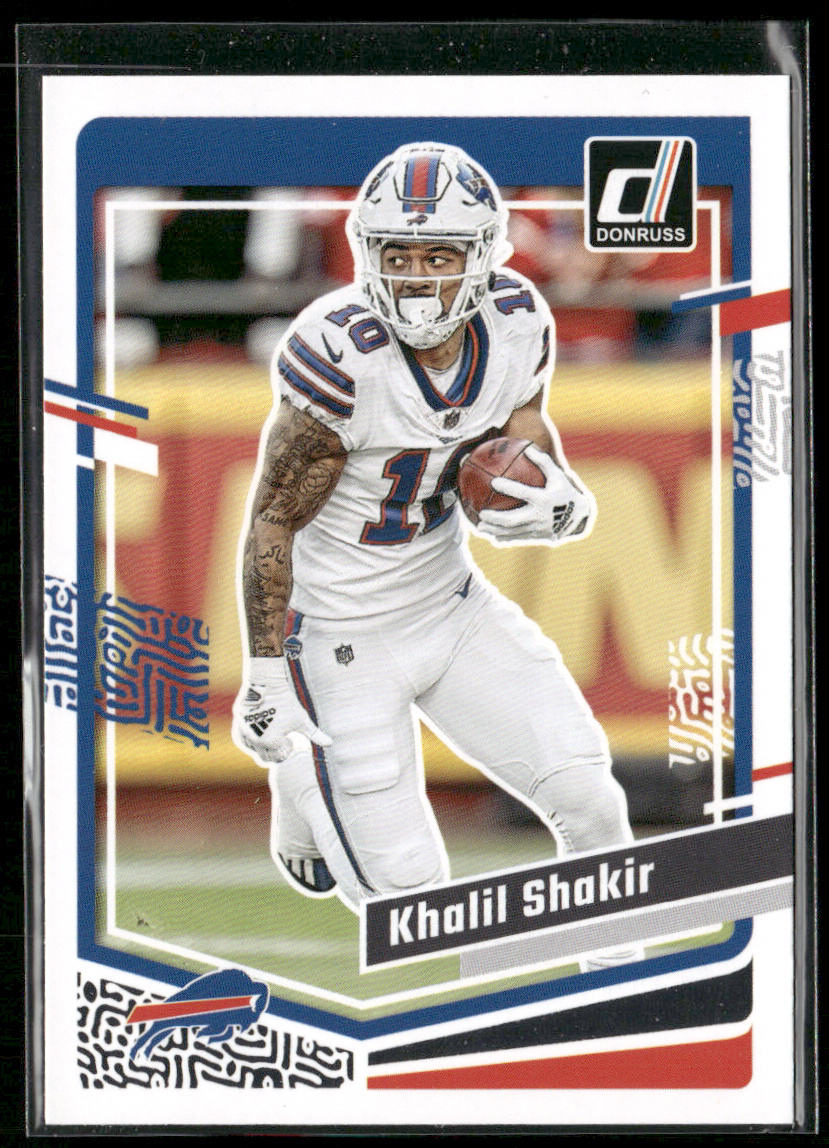 Khalil Shakir 2023 Donruss #33 Buffalo Bills