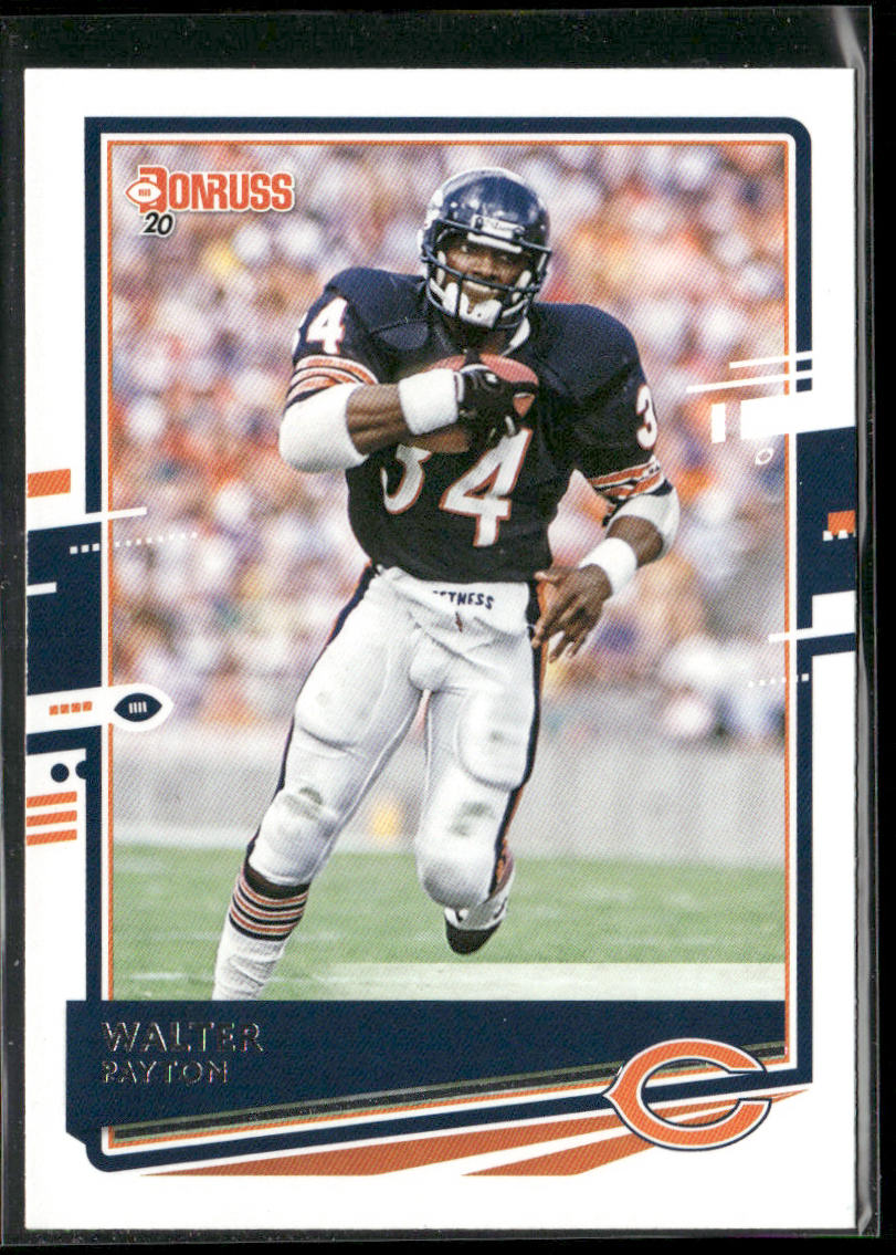 Walter Payton 2020 Donruss #63 Chicago Bears