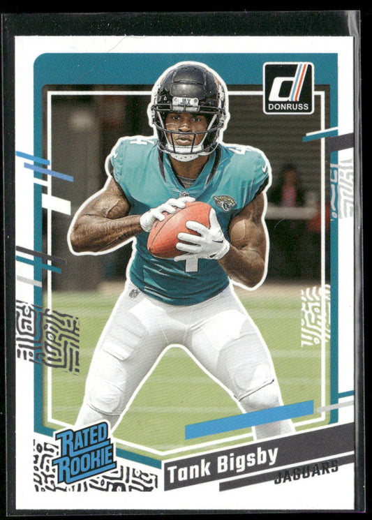 Tank Bigsby 2023 Donruss #348 RC Jacksonville Jaguars
