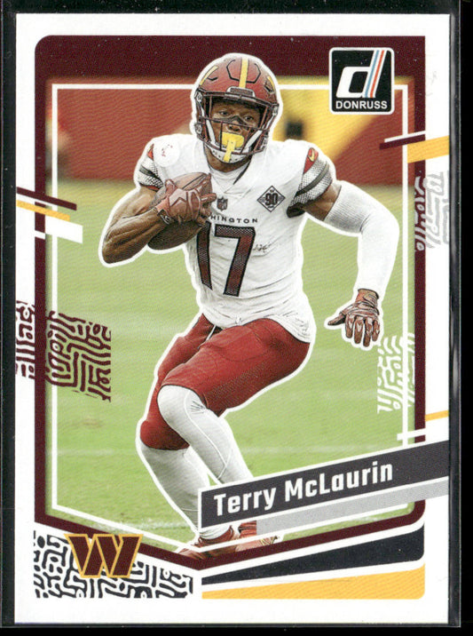 Terry McLaurin 2023 Donruss #300 Washington Commanders