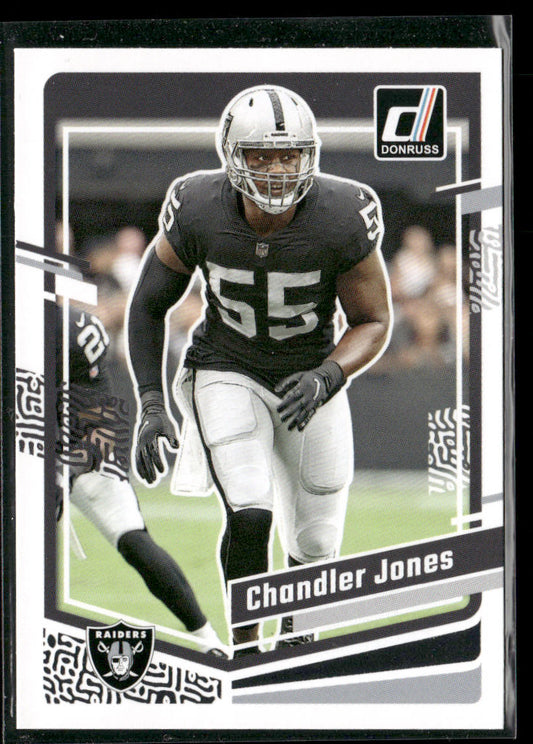 Chandler Jones 2023 Donruss #180 Las Vegas Raiders