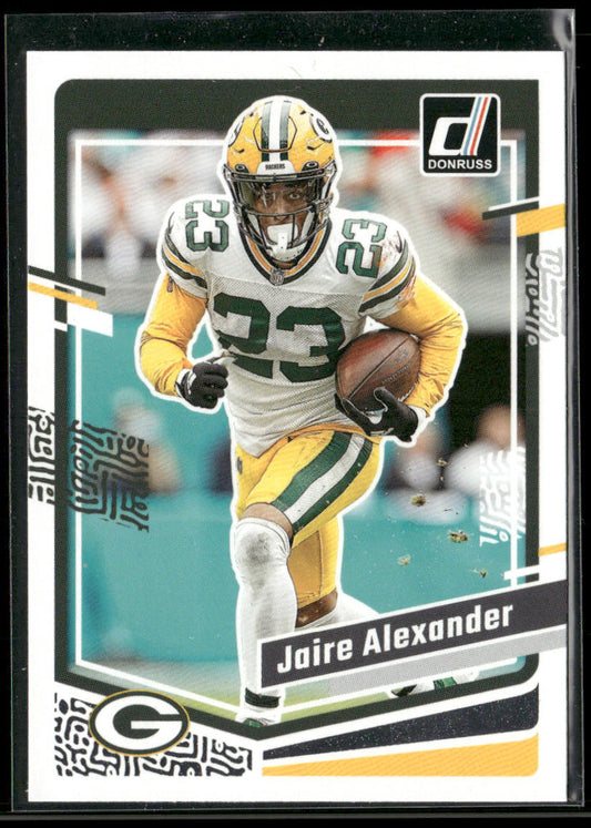 Jaire Alexander 2023 Donruss #109 Green Bay Packers