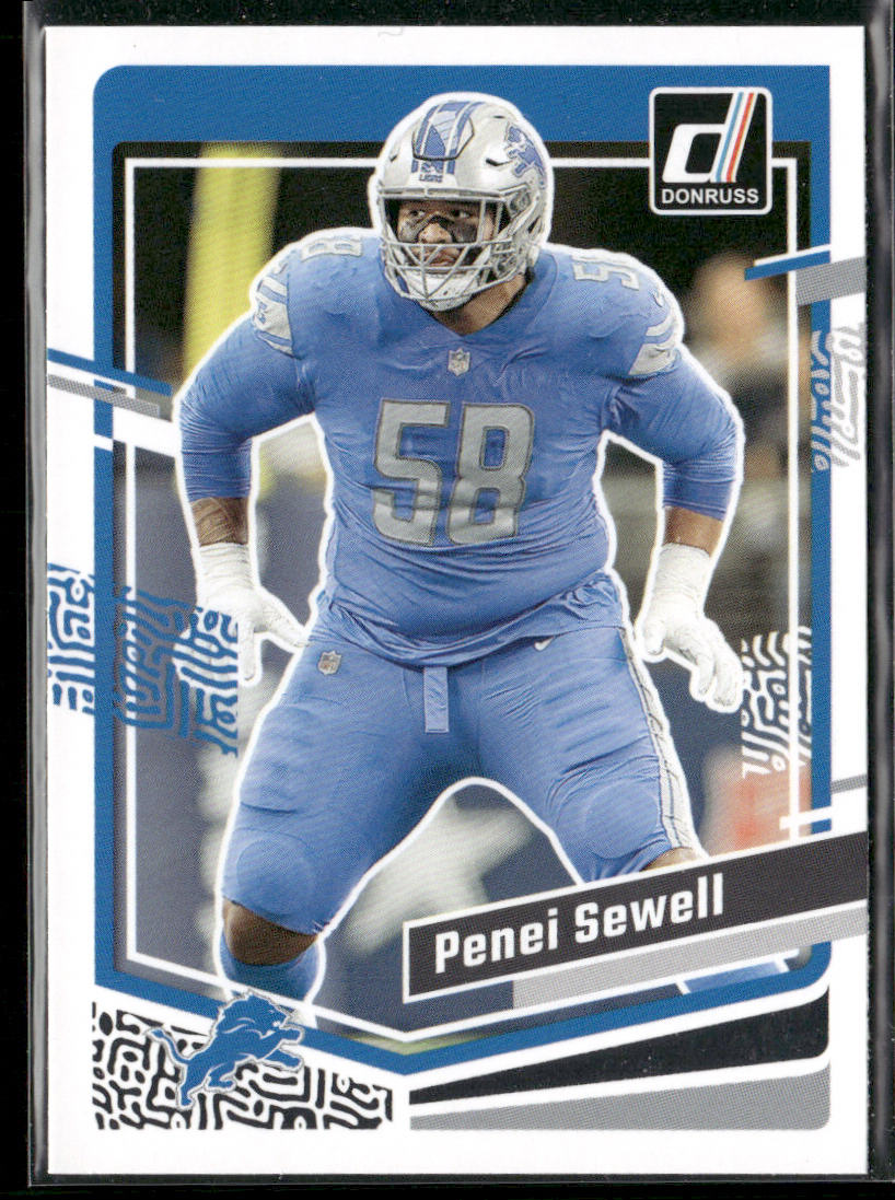 Penei Sewell 2023 Donruss #103 Detroit Lions