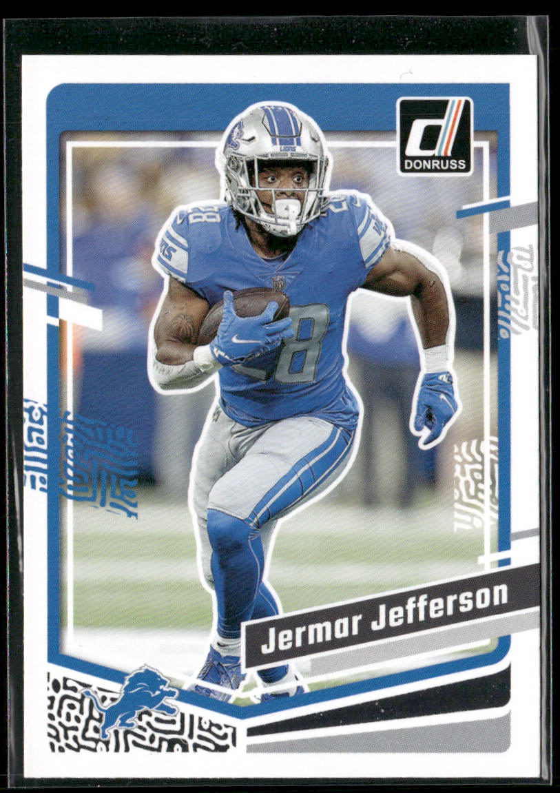 Jermar Jefferson 2023 Donruss #100 Detroit Lions