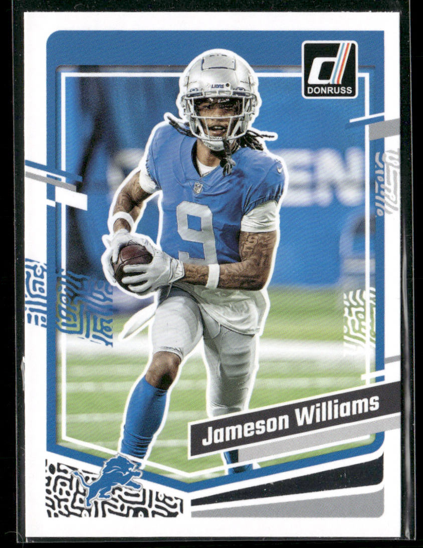 Jameson Williams 2023 Donruss #99 Detroit Lions