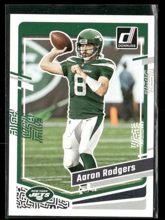 Aaron Rodgers 2023 Donruss #227 New York Jets