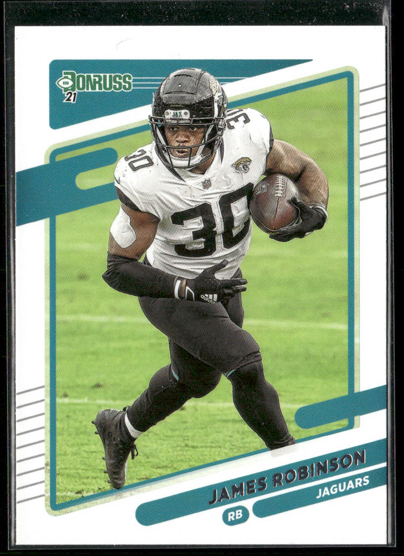 James Robinson 2021 Donruss #132 Jacksonville Jaguars