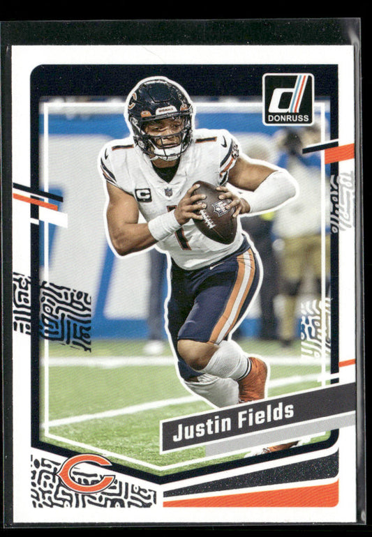 Justin Fields 2023 Donruss #48 Chicago Bears
