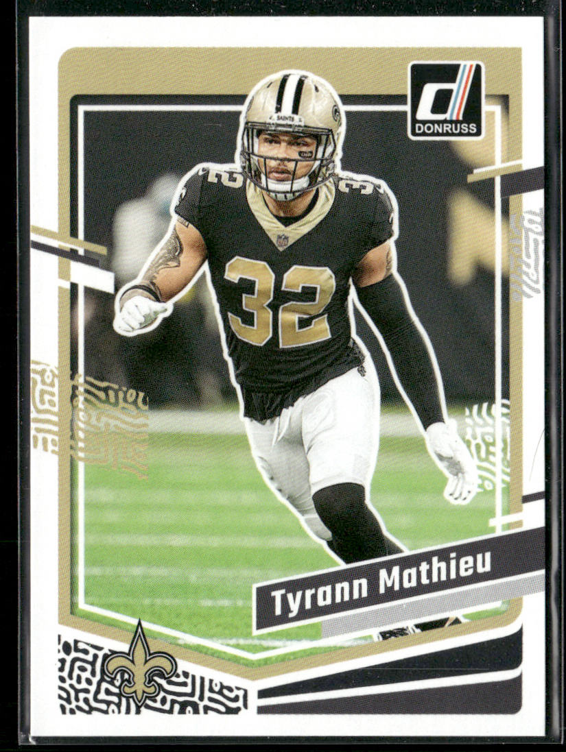 Tyrann Mathieu 2023 Donruss #218 New Orleans Saints