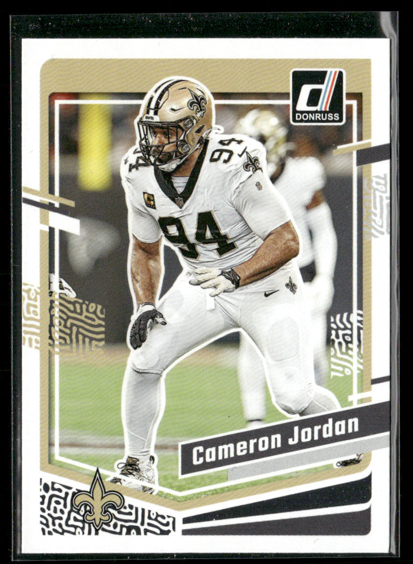 Cameron Jordan 2023 Donruss #211 New Orleans Saints