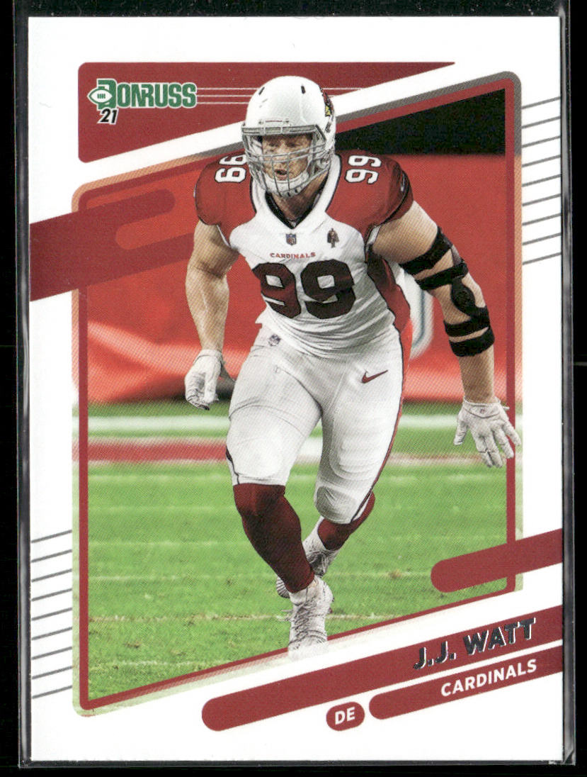 J.J. Watt 2021 Donruss #164 Arizona Cardinals