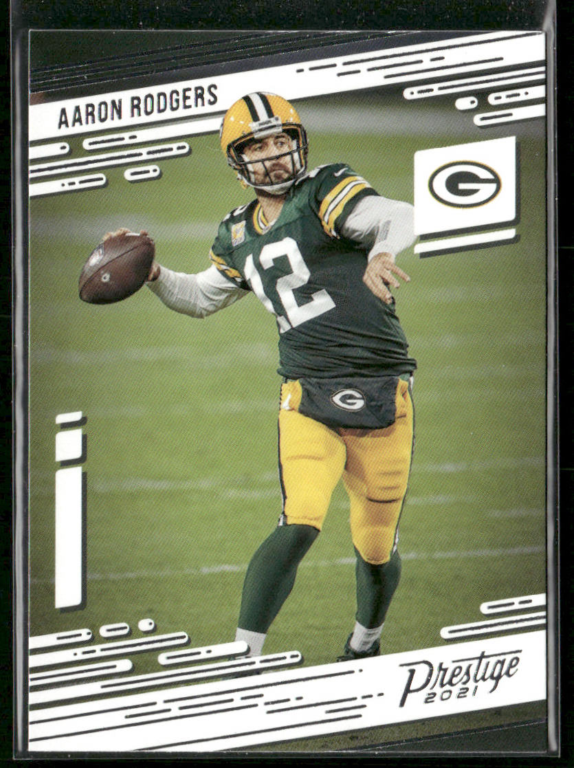 Aaron Rodgers 2021 Panini Prestige #104 Green Bay Packers