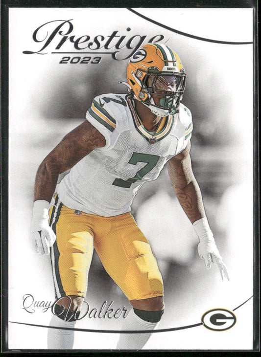 Quay Walker 2023 Panini Prestige #113 Green Bay Packers